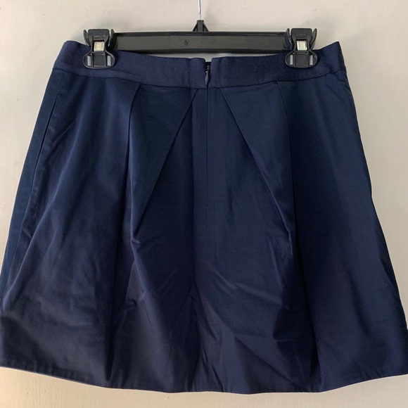 J. Crew Taffeta Marvell’s Lined Mini Skirt, Size: 8, Color: Navy - Picture 9 of 11
